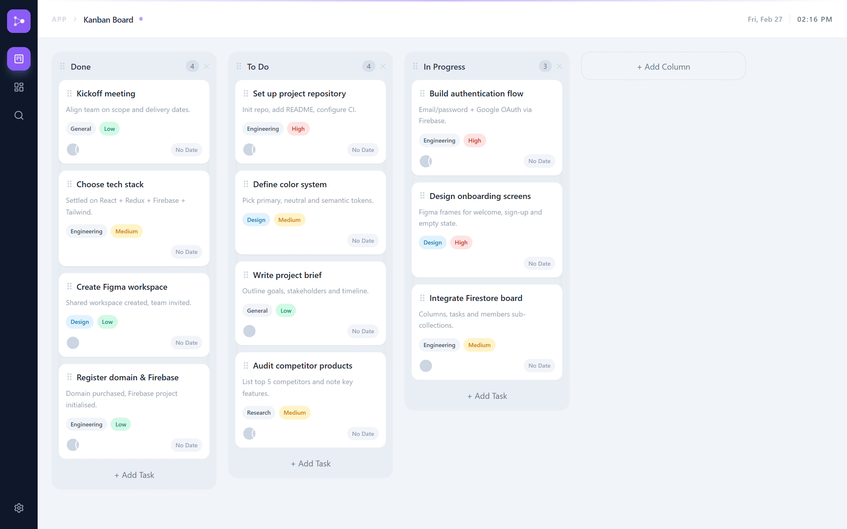 Kanban Board
